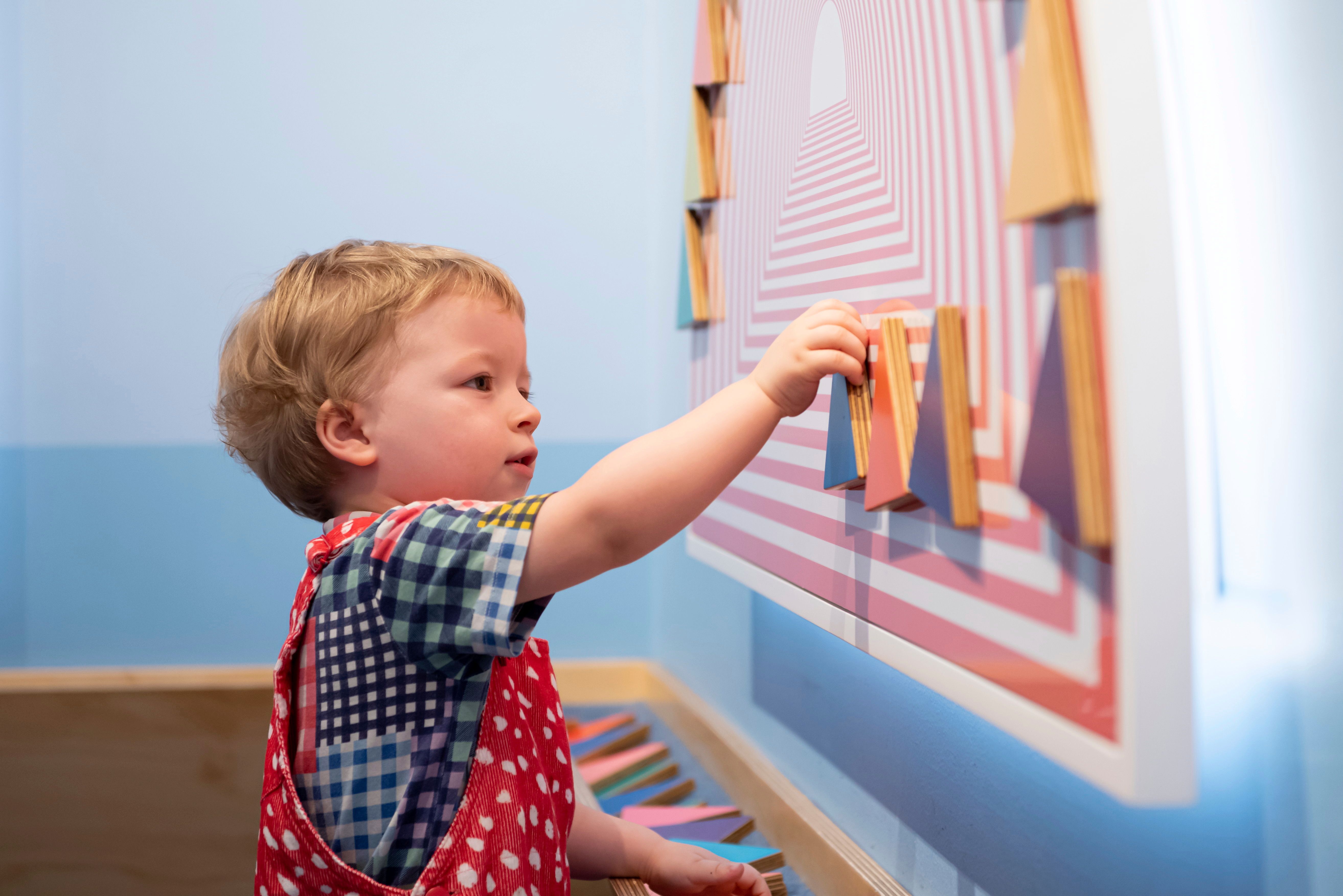 Enjoying a visit to the Gallery of Modern Art’s Children’s Art Centre