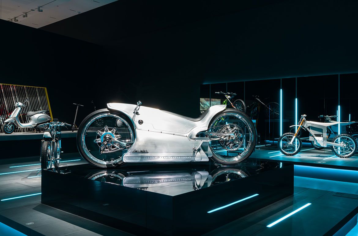 ‘The Motorcycle: Design, Art, Desire’, Gallery of Modern Art (GOMA), Brisbane / Photograph: Natasha Harth © QAGOMA