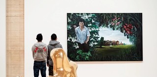 Left: Anne Wallace / Australia b.1970 / Portrait of Sue Treweek with a view of Wolston Park 2013 / Gift in memory of Nell Bliss through the QAGOMA Foundation 2018. Donated through the Australian Government's Cultural Gifts Program / Collection: QAGOMA / © Anne Wallace /



Right: Lindy Lee b.1954 / Unnameable (detail) 2017 / Purchased 2020 with funds from the Queensland Art Gallery | Gallery of Modern Art Foundation and Cathryn Mittelheuser AM / Collection: QAGOMA / © Lindy Lee