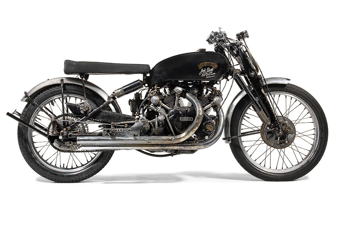 Vincent Black Lightning 1951 / The Peter and Frances Bender Collection / © Bonhams Auctioneers
