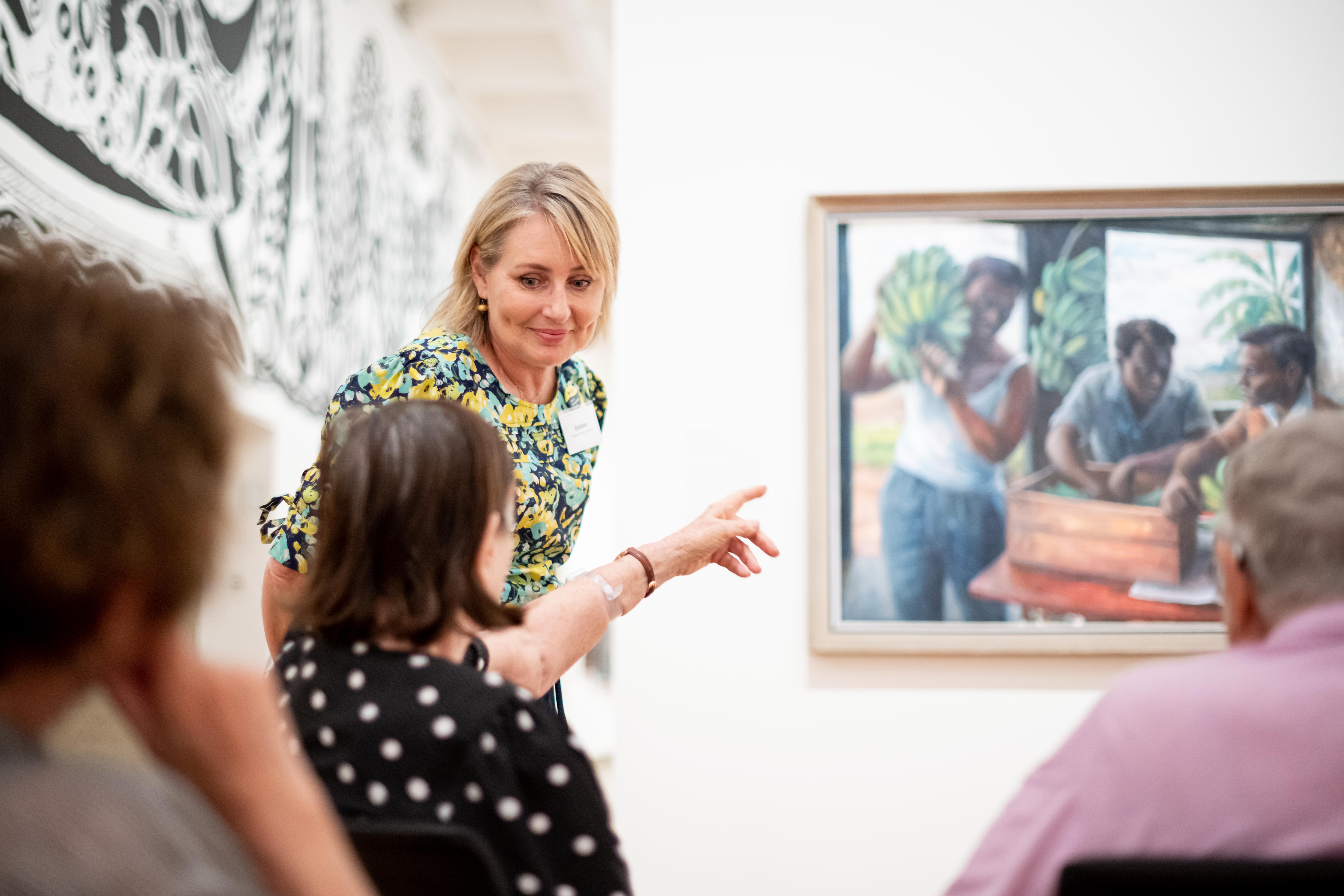 QAGOMA Art and Dementia Program | Photography: Chloë Callistemon, QAGOMA