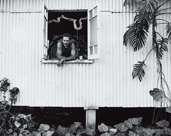 MARTIN, Lin Australia b.1953 Deiter, cane weaver, Bingil Bay (from ‘Journeys north’ portfolio) 1986-87 Gelatin silver photograph on paper 40.7 x 50.5cm 38.5 x 48.2cm (comp.) Acc. 1987.166.007 Purchased 1987 with the financial assistance of the Australian Bicentennial Authority to commemorate Australia’s Bicentenary in 1988