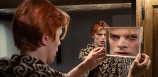Production still from The Man Who Fell to Earth 1976 / Director: Nicolas Roeg / Image courtesy: StudioCanal Australia