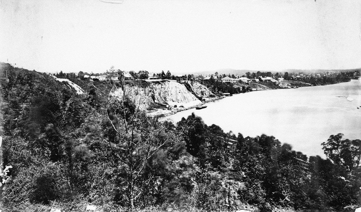 View from Petrie Bight, c.1890 / 178147 / Image courtesy: State Library of Queensland, Brisbane