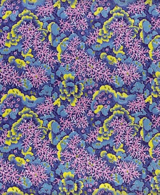 Olive Ashworth, Australia 1915-2000 / Textile length: Coral garden c.1956, printed 1971 / Commercially printed cotton cloth / Purchased 1996. Queensland Art Gallery Foundation / Collection: Queensland Art Gallery / © The artist