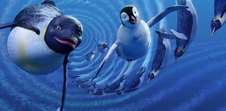 Production still from Happy Feet 2006 / Director: George Miller / Image courtesy: Roadshow Entertainment
