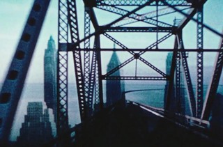 Production still from Bridges Go Round 1958 / Director: Shirley Clarke / Image courtesy: The Film-Makers’ Cooperative, New York