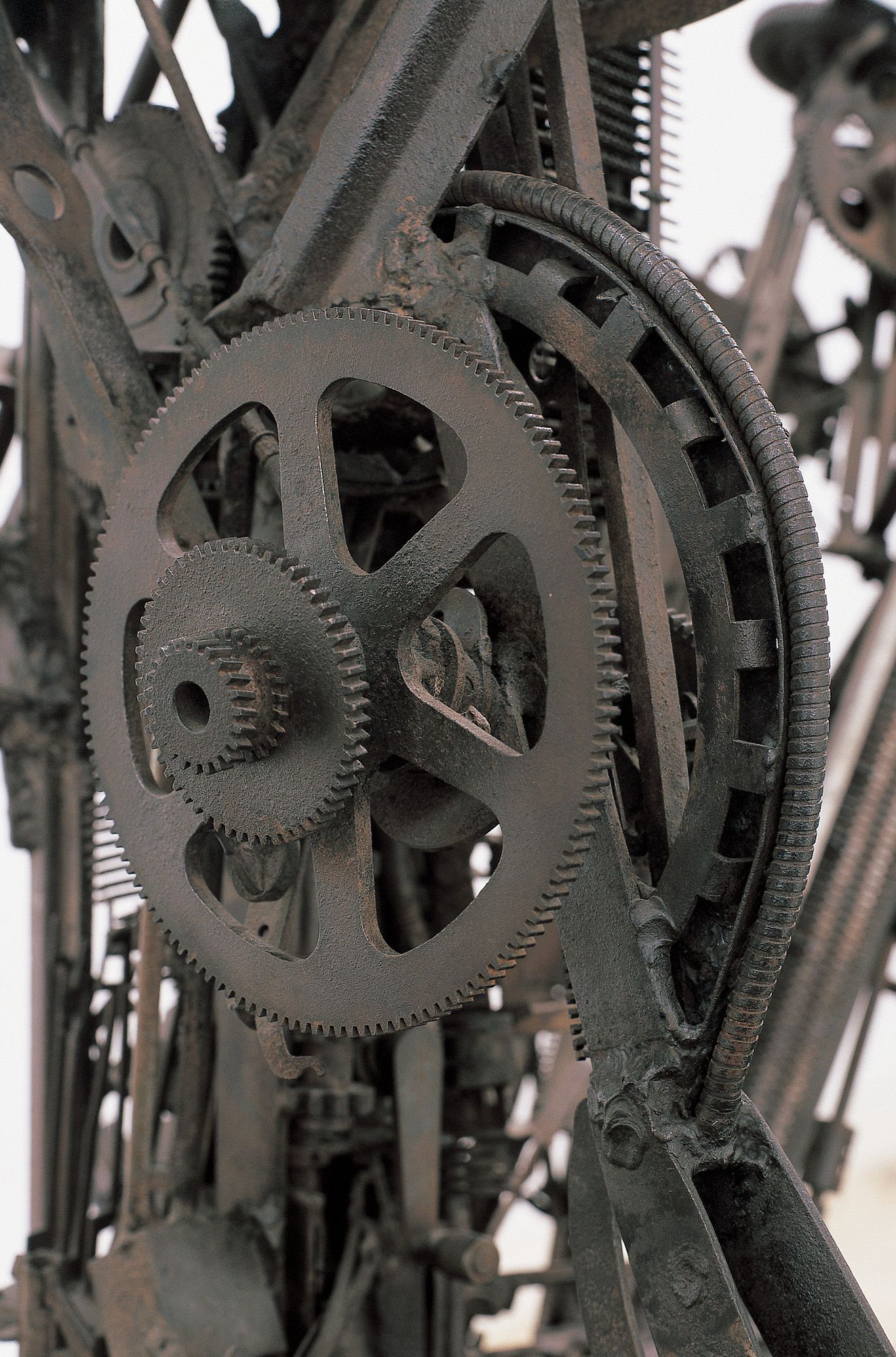 Robert Klippel, Australia 1920–2001 / No. 247 Metal construction (detail) 1965-68 / Welded and brazed steel, found objects, wood / 198 x 145 x 126cm (irreg., without base) / Purchased 1983. QAG Foundation / Collection: Queensland Art Gallery | Gallery of Modern Art / © QAGOMA