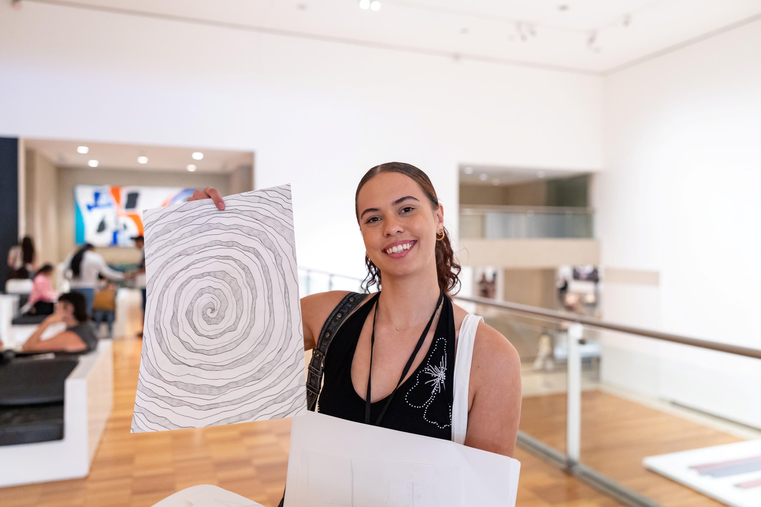 QAGOMA Drawing Festival / May 2025 / Queensland Art Gallery / Photograph: K Bennett, courtesy QAGOMA