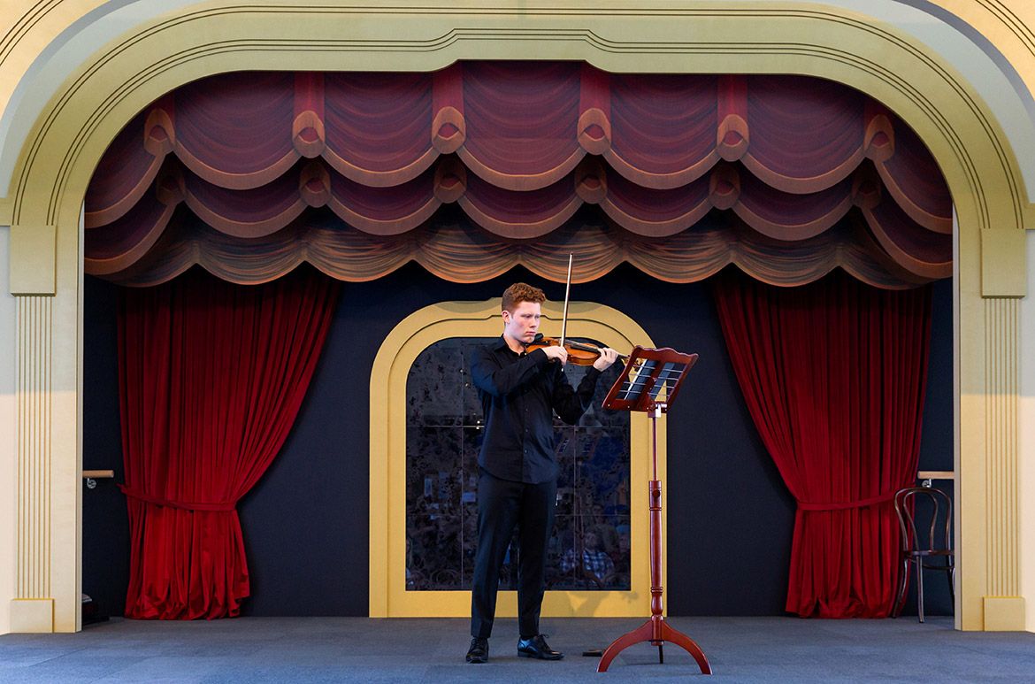 The Paris Opera is activated daily in ‘European Masterpieces’ / Photographs: Natasha Harth and B Wagner © QAGOMA
