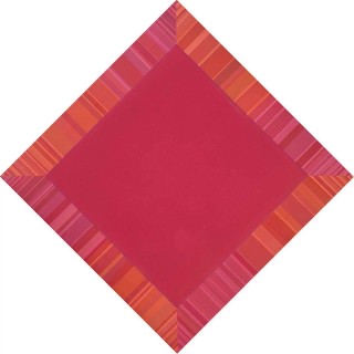 Mary Norrie, Australia 1917–2005 / Red square with stripes 1971 / Synthetic polymer paint on canvas / 87 x 87cm / Purchased 1992.QAG Society / Collection: Queensland Art Gallery | Gallery of Modern Art / © QAGOMA