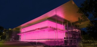 Indicative image of James Turrell’s architectural light installation at GOMA