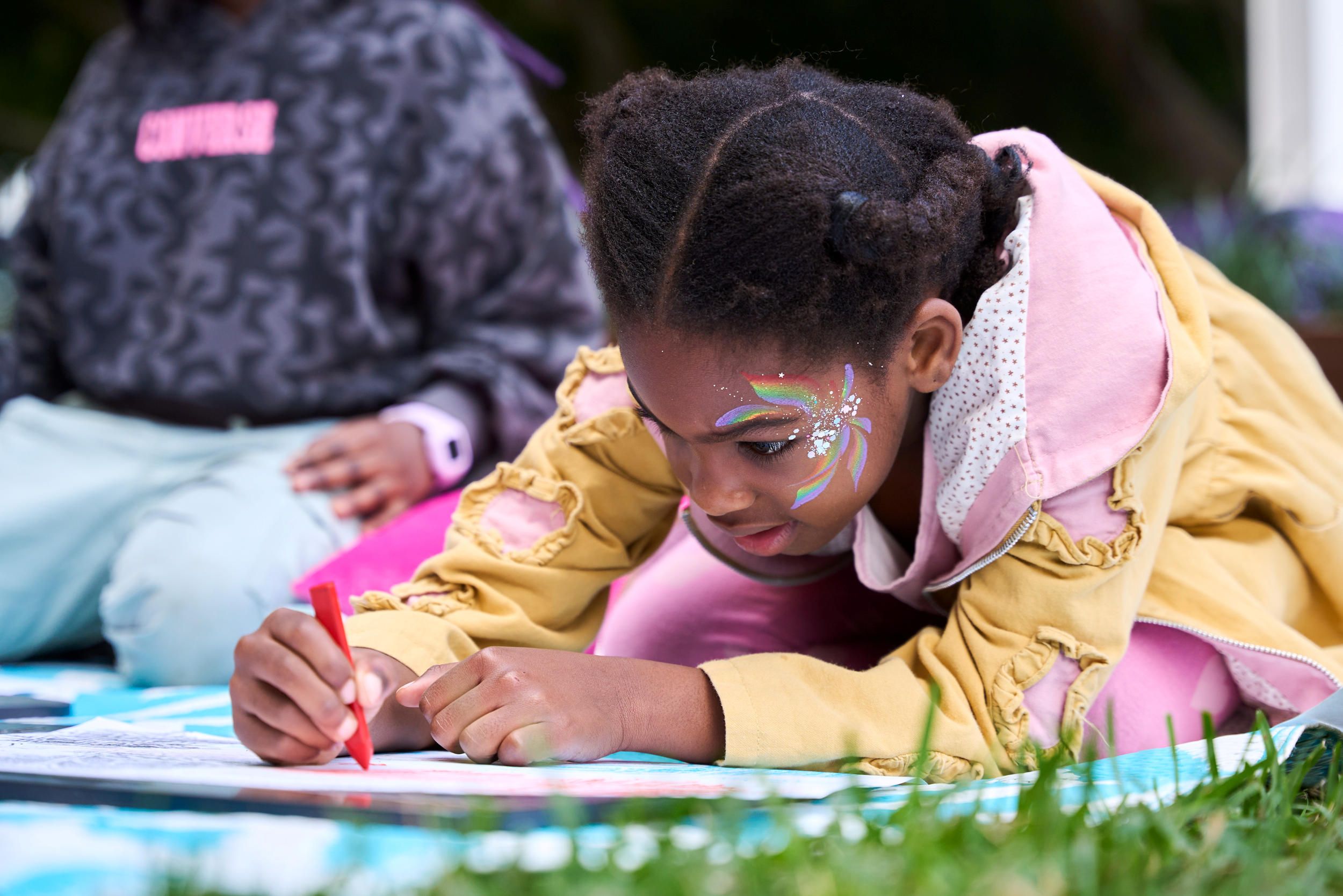 A child at the Wonderstruck Festival, 2025 / Photograph: C Sanders / ©QAGOMA