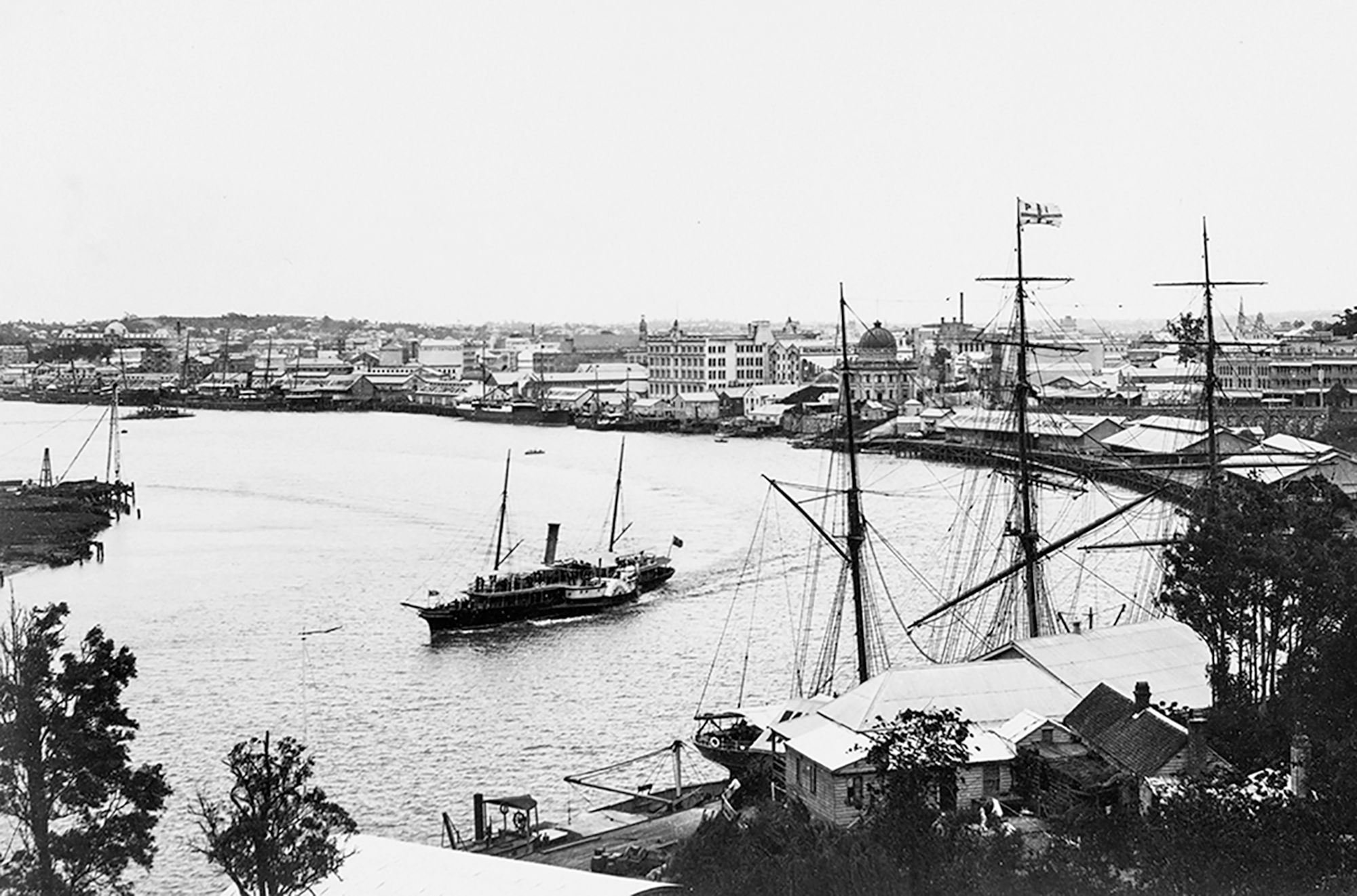 Brisbane viewed from Bowen Terrace, 1897 / 99184501138102061 / Courtesy: John Oxley Library, State Library of Queensland, Brisbane