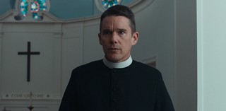 Production still from First Reformed 2017 / Dir: Paul Schrader / Image courtesy: Park Circus