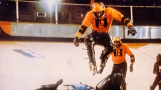 Production still from Rollerball 1975 / Director: Norman Jewison / Image courtesy: Park Circus