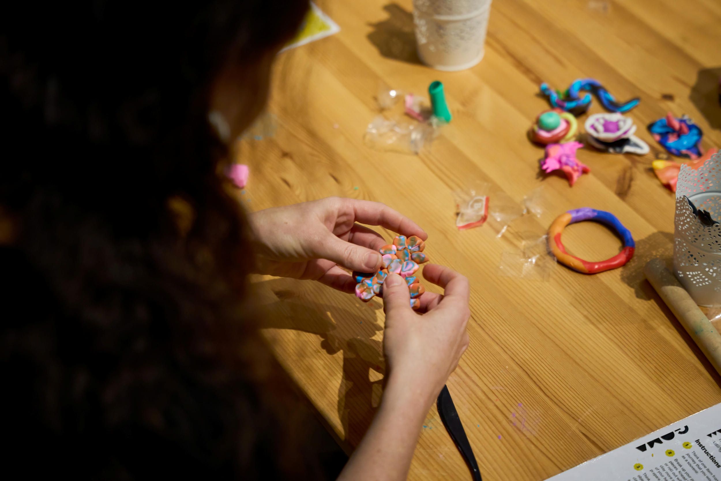 Workshop, GOMA, February 2024 / Photograph: C Saunders, QAGOMA