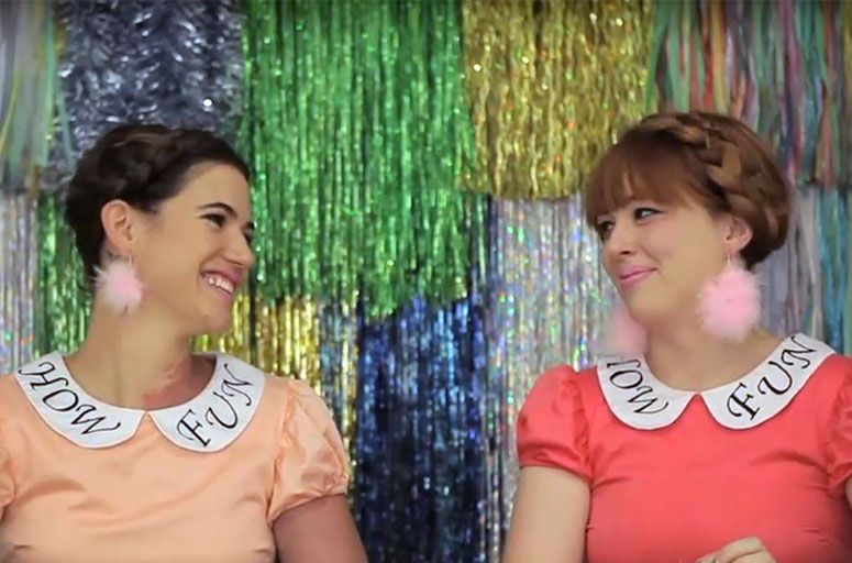 Brisbane artists Patience Hodgson and Rachel Burke