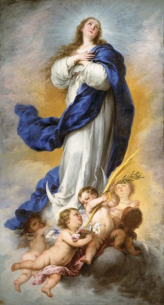 Bartolomé Esteban Murillo, 1618–82 Seville / The Immaculate Conception of Aranjuez (La Inmaculada Concepción de Aranjuez) c.1675–80 / Oil on canvas / Collection: Museo Nacional del Prado, Madrid / © Photographic Archive, Museo Nacional del Prado, Madrid