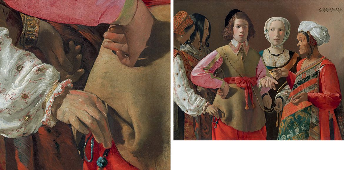 Georges de La Tour, France 1593 – 1652 / The Fortune-Teller c.1630s / Oil on canvas / 101.9 x 123.5cm / Rogers Fund, 1960 / 60.3 / Collection: The Metropolitan Museum of Art, New York