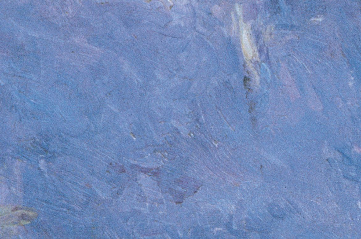 R. Godfrey Rivers, England/Australia 1858-1925 / Under the jacaranda 1903 / Oil on canvas / 143.4 x 107.2 cm / Purchased 1903 / Collection: Queensland Art Gallery | Gallery of Modern Art