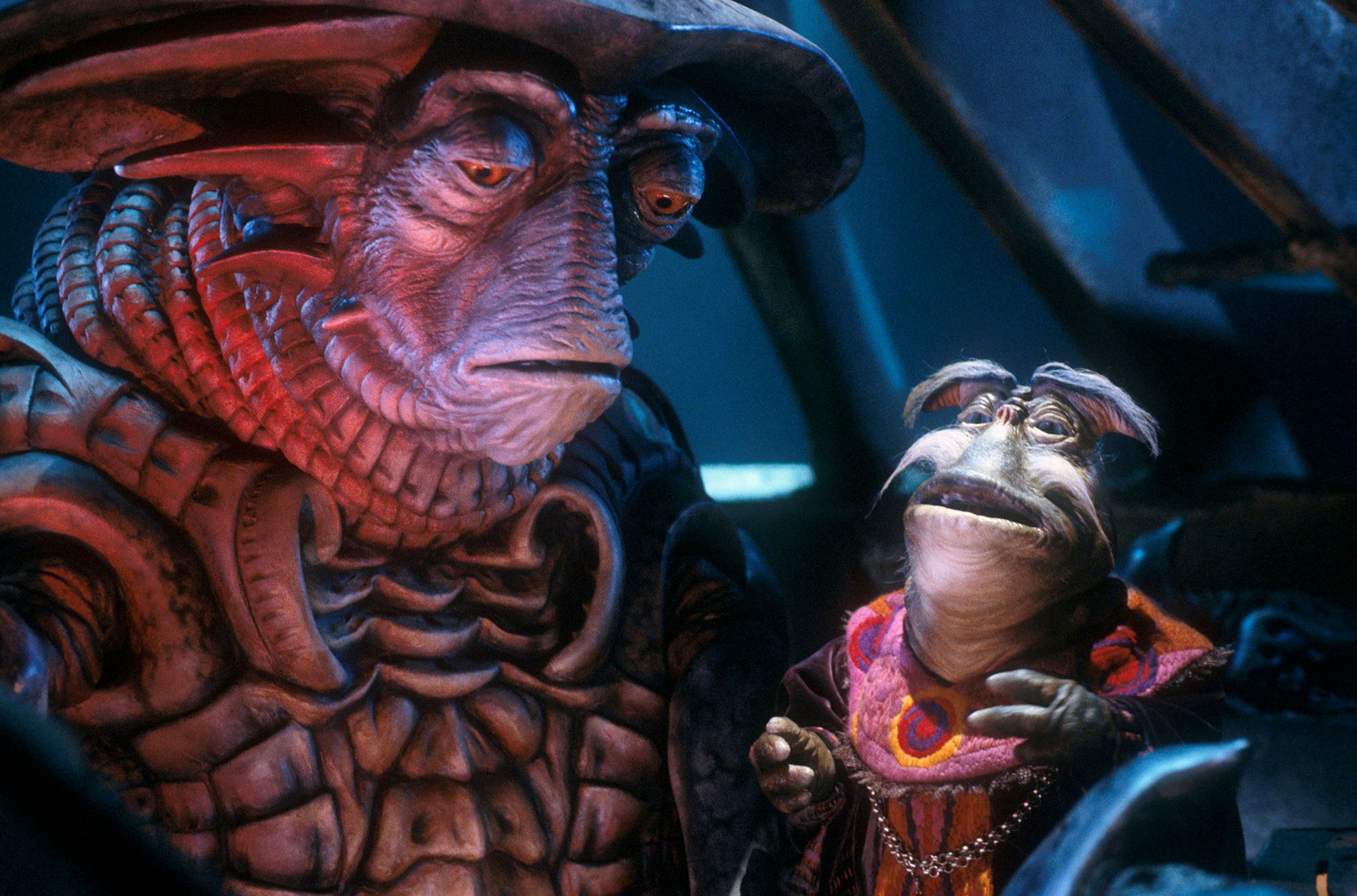 Production still from Farscape (detail) 1999–2003 / © The Jim Henson Company. All Rights Reserved / Image courtesy: The Jim Henson Company