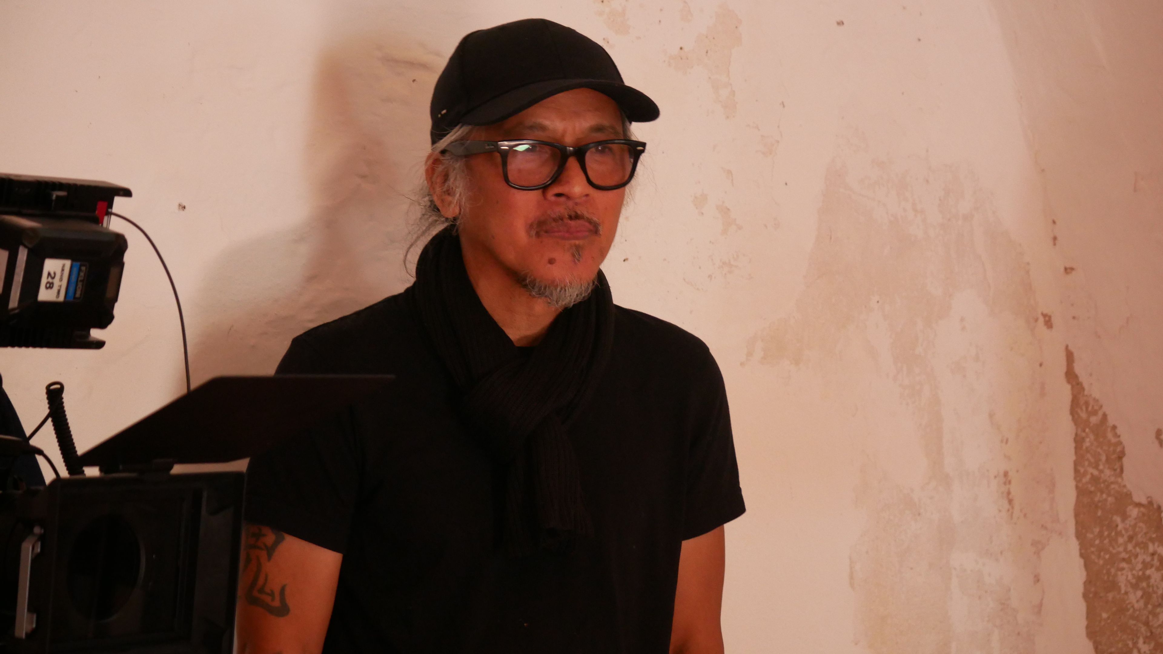 Photograph of Lav Diaz / Image courtesy: Plainwater