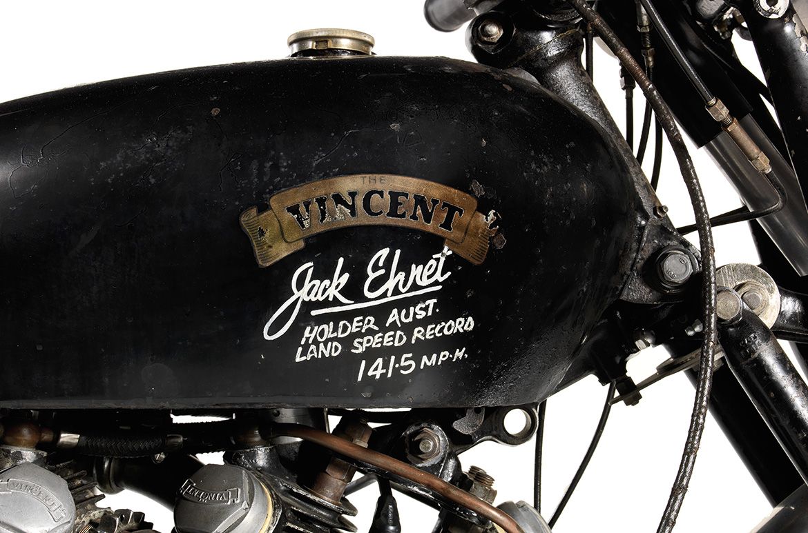 Vincent Black Lightning 1951 / The Peter and Frances Bender Collection / © Bonhams Auctioneers