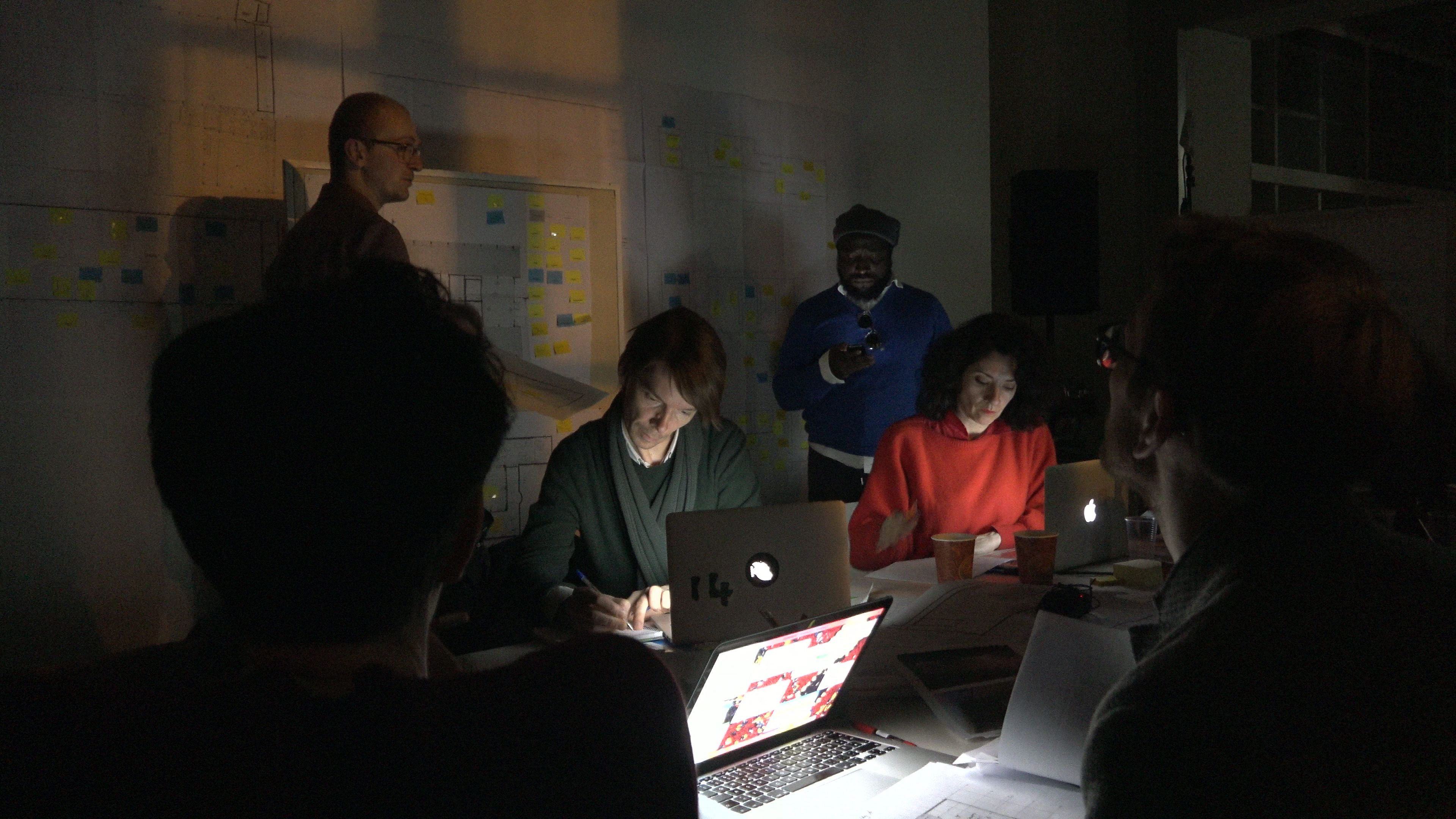 Production still from exergue – on documenta 14 2024 / Director: Dimitris Athiridis / Image courtesy: Kino Rebelde