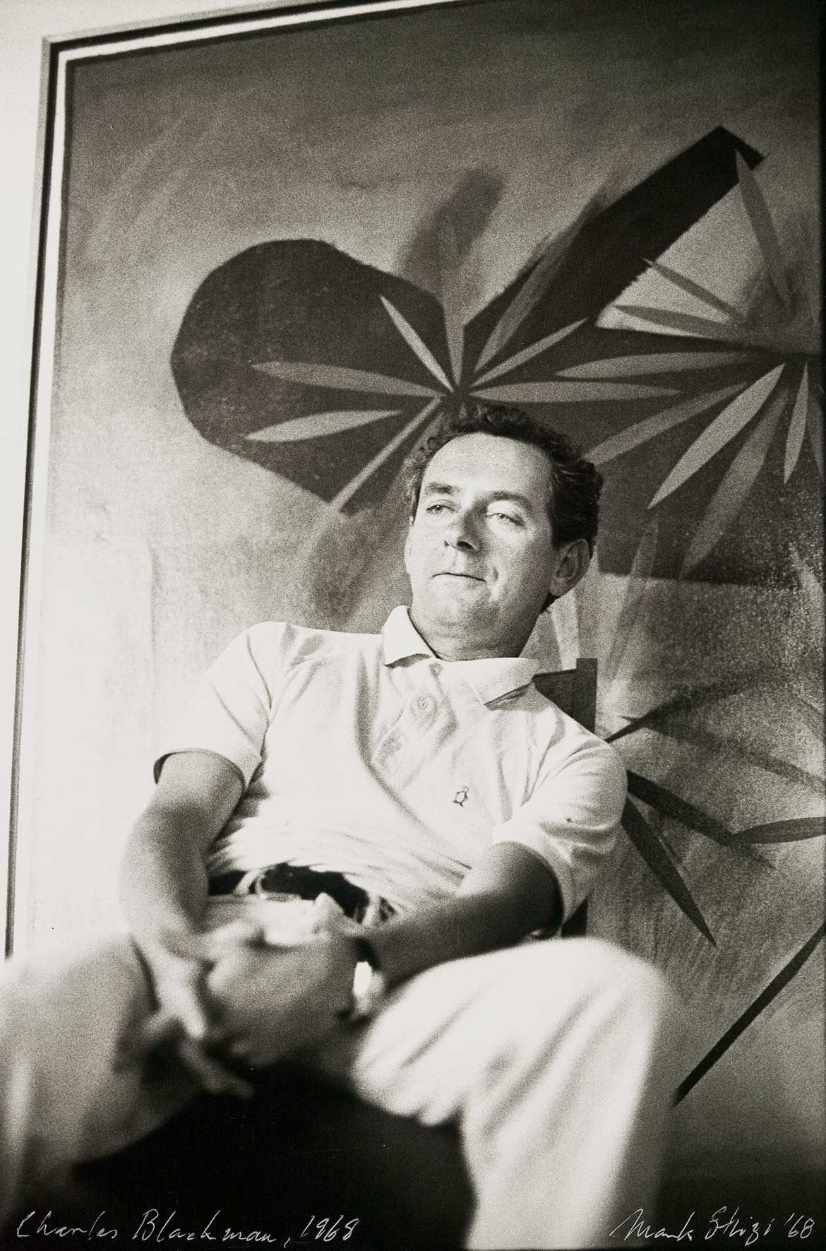 Mark Strizic, Australia / Charles Blackman, 1968 (from ‘Involvement’ and ‘Portrait’ series) 1968 / Gelatin silver photograph on paper / Gift of William Donald Bowness through the QAG Foundation 2008. Donated through the Australian Government’s Cultural Gifts Program / Collection: Queensland Art Gallery | Gallery of Modern Art / © Mark Strizic Estate