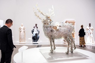 Installation view ‘Iris van Herpen: Sculpting the Senses’, Gallery of Modern Art (GOMA)