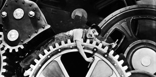 Production still from Modern Times 1936 / Director: Charlie Chaplin / Image courtesy: Potential Films