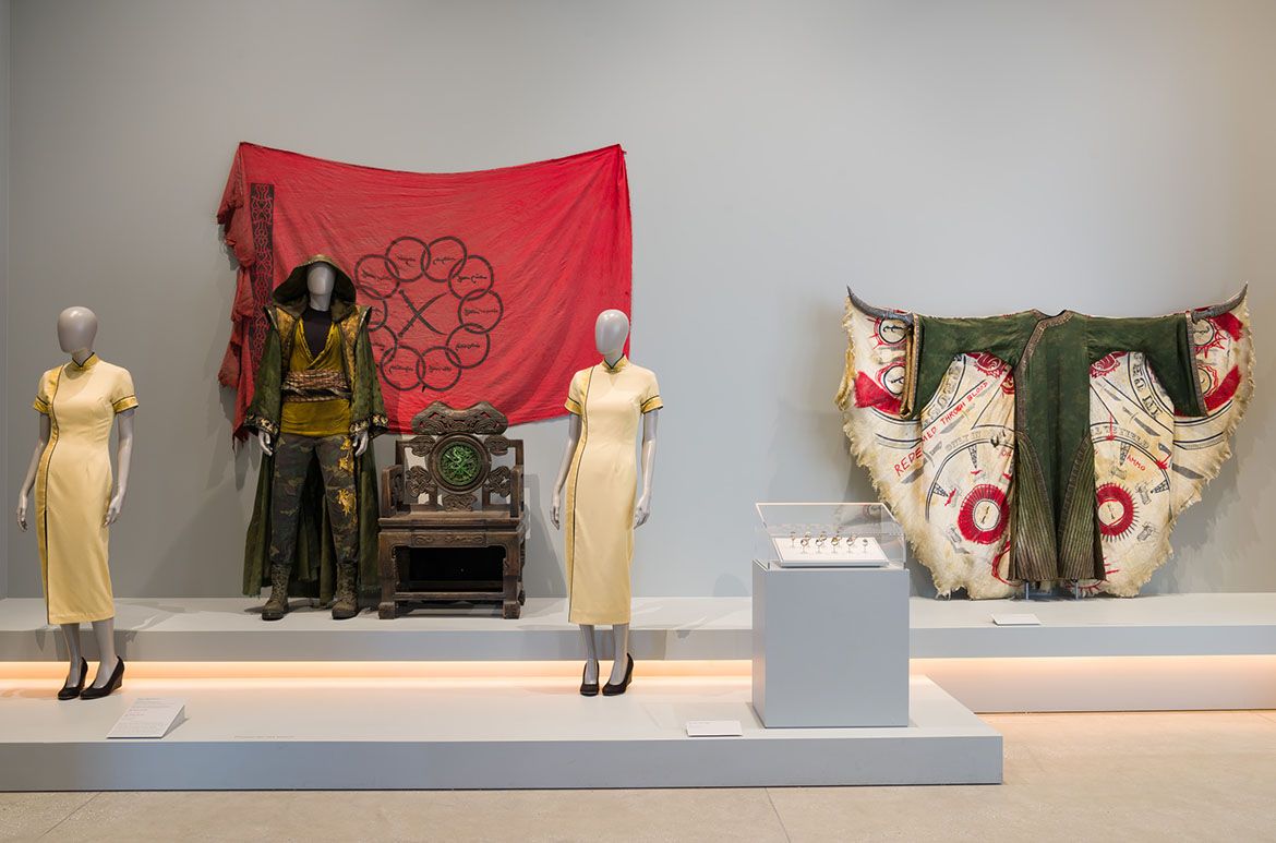 Installation view of ‘Marvel: Creating the Cinematic Universe’, GOMA 2017 / Photograph: Natasha Harth © QAGOMA