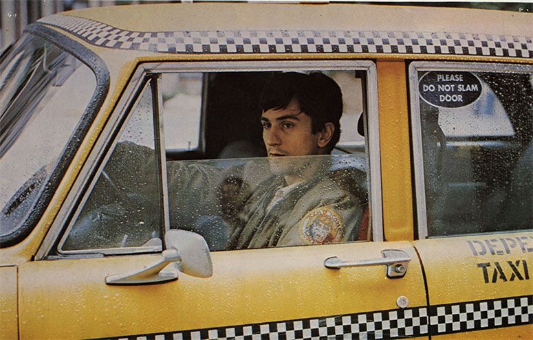 Production still from Taxi Driver 1976 / Director: Martin Scorsese / Image courtesy: Park Circus