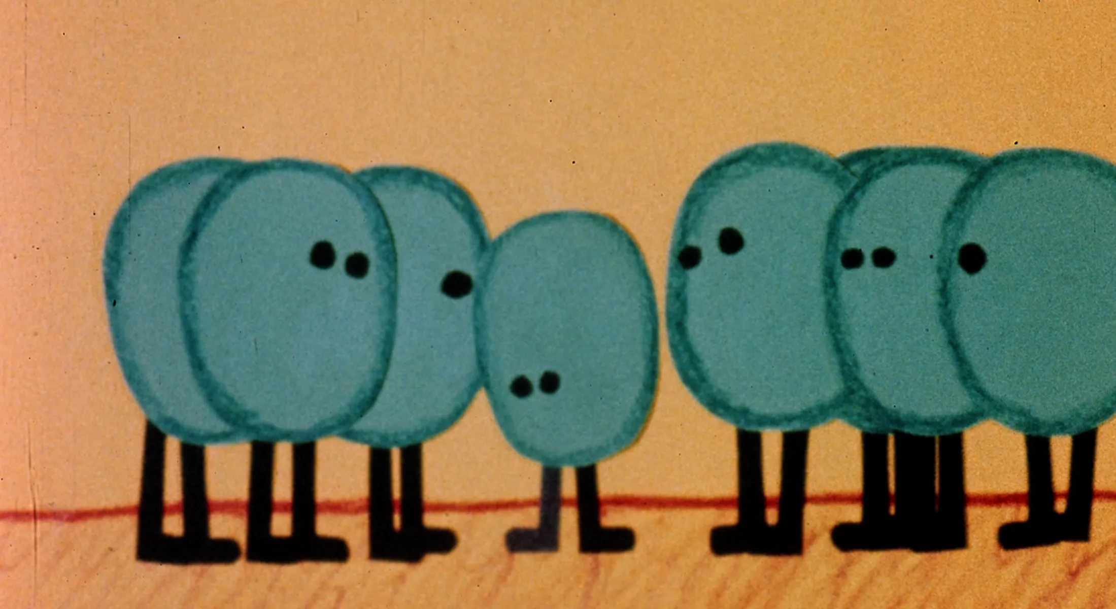Production still from Alexander the Grape 1965 / Director: Jim Henson / Image courtesy: The Jim Henson Company