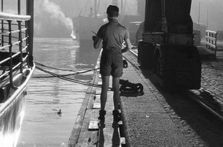 Production still from Symphony of a City 1947 / Director: Arne Sucksdorff / Image courtesy: Swedish Film Institute, Stockholm