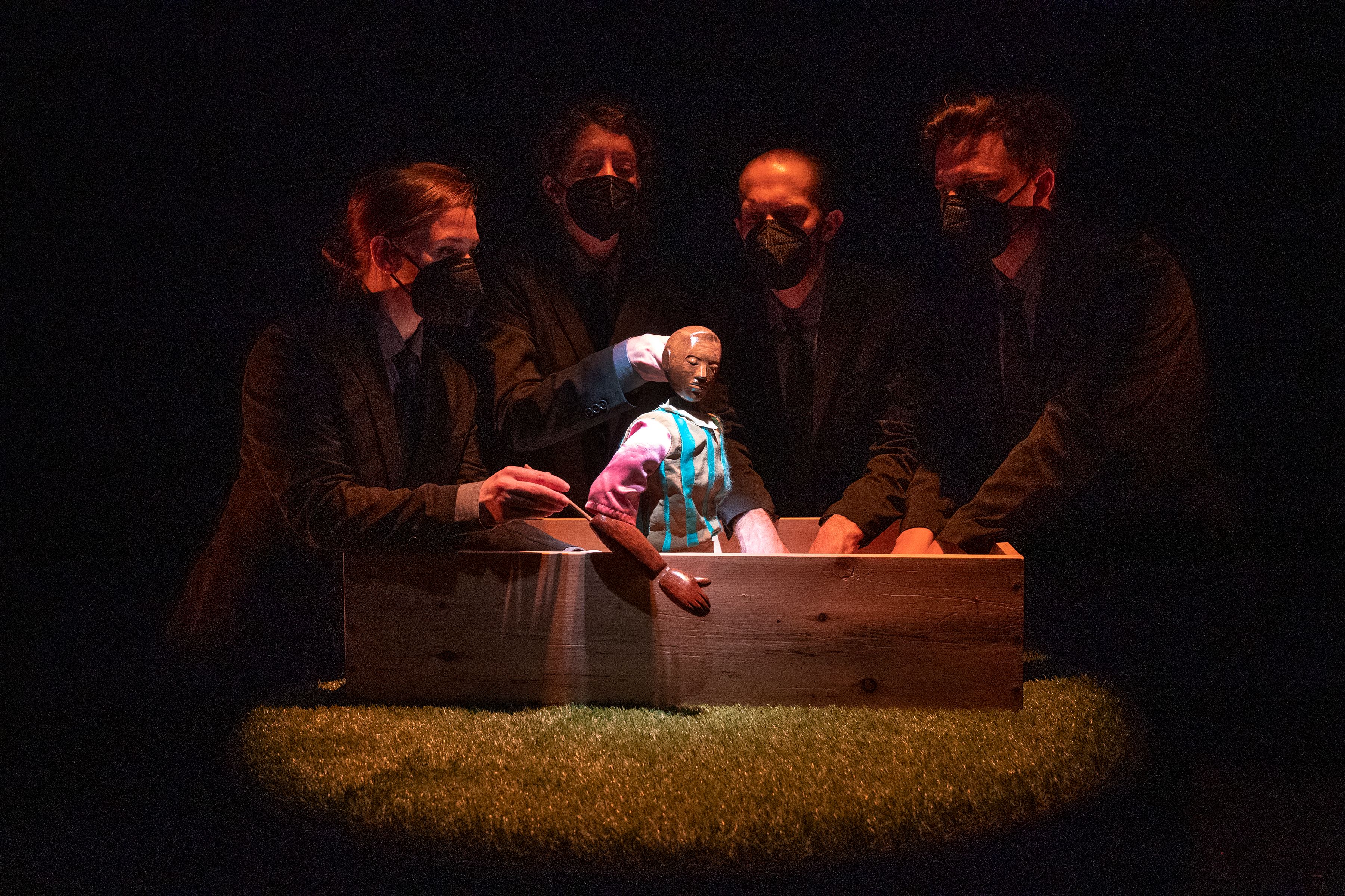 Production still from Fly Away 2020 / Directors: Derek Fordjour, Nick Lehane / Image courtesy: Richard Termine