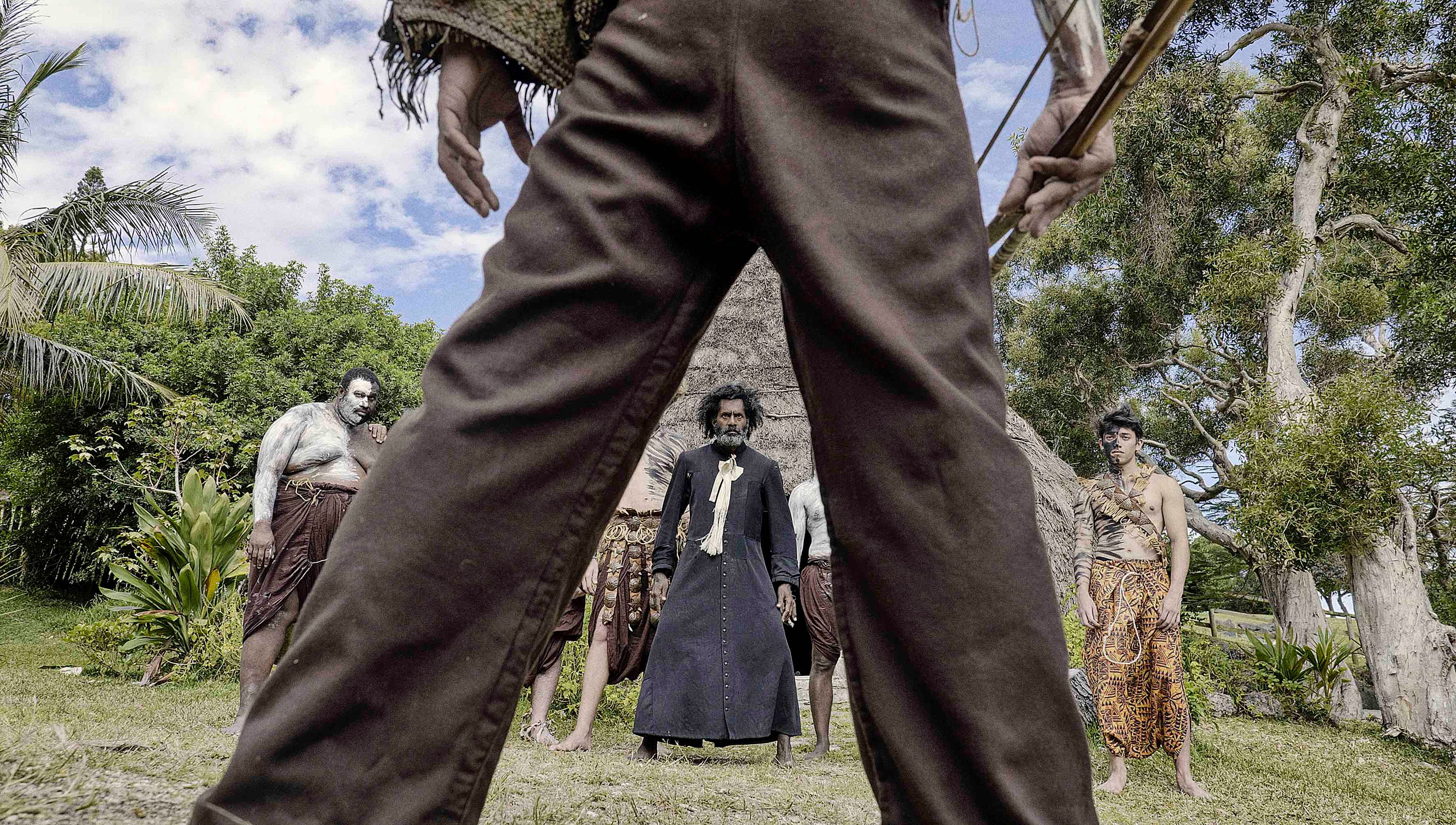 Production still from L'abbé noir 2024 / Director: Stéphane Ducandas 