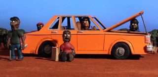 Production still from Bush Mechanics 2013 / Directors: Jason Japalijarri Woods, Jonathan Daw / Image courtesy: PAW Media and Communications