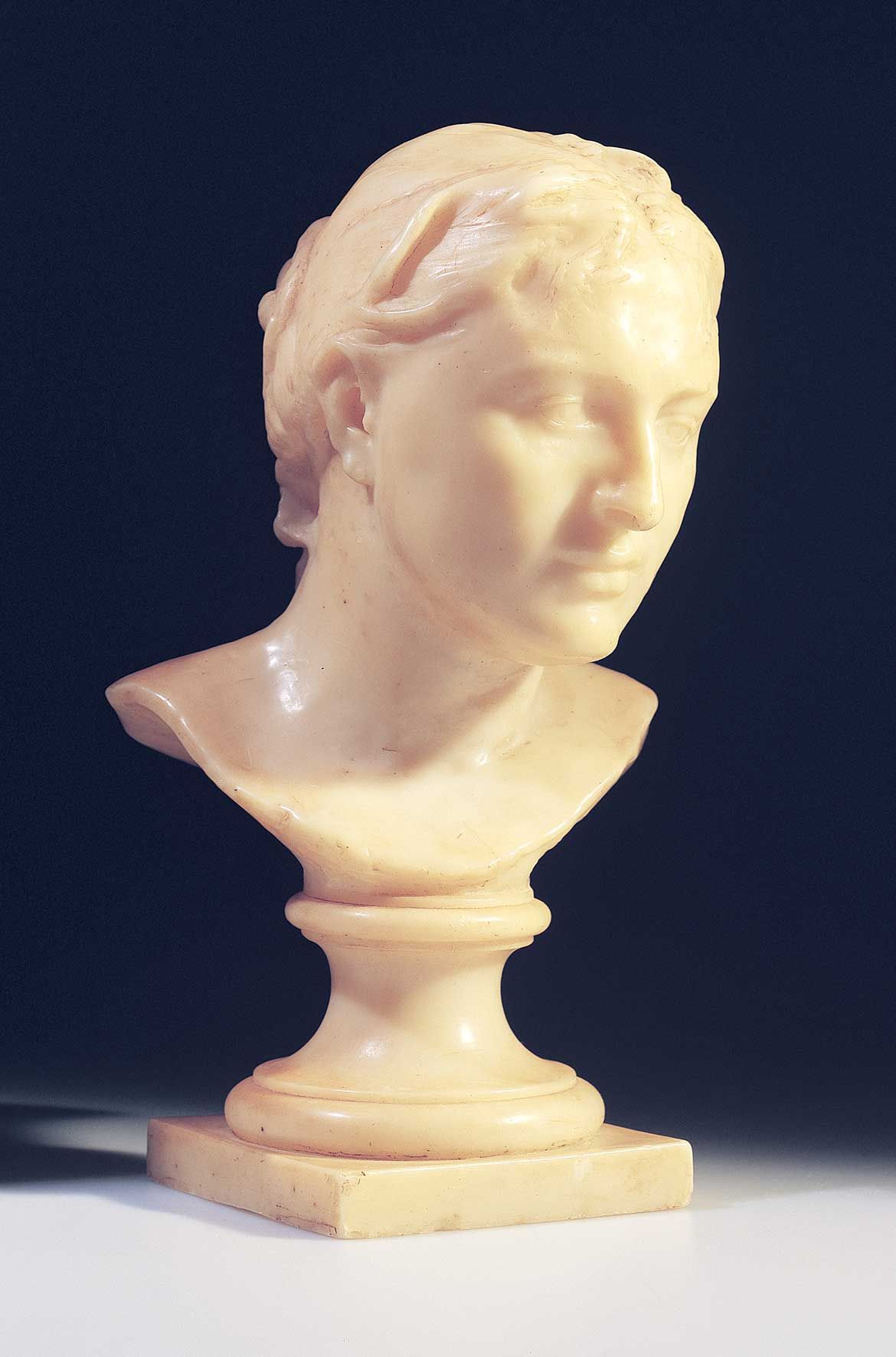 Auguste Rodin, France 1840-1917 / Madame Russell 1888 / Wax 33.2 x 27 x 24cm; 46 x 27 x 24cm (with base) / Purchased 1992 with funds from the 1991 International Exhibitions Program / Collection: Queensland Art Gallery | Gallery of Modern Art