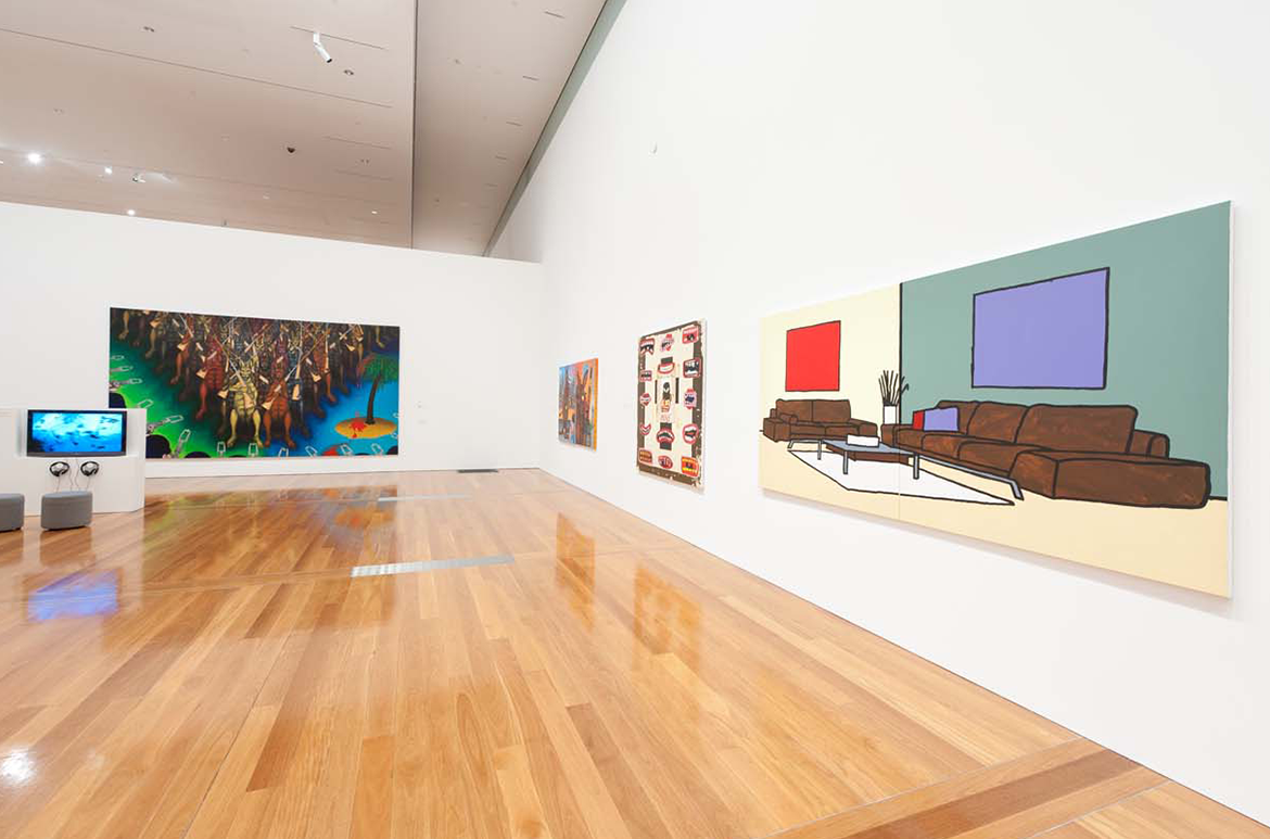 The exhibition ‘Ten Years of Contemporary Art: The James C Sourris AM Collection’ (12 November 2011 – 19 February 2012)