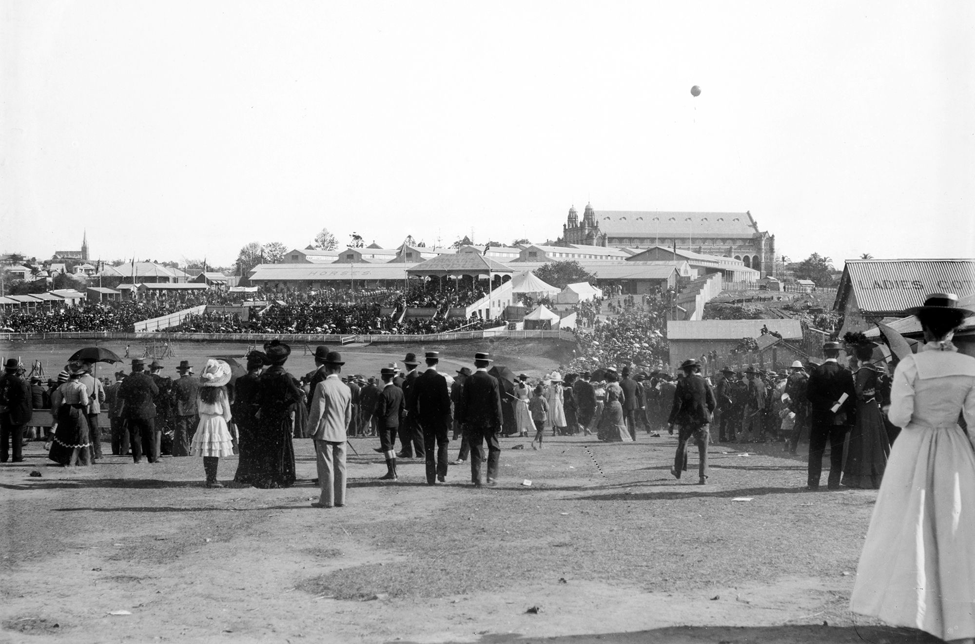 The National Agricultural and Industrial Association of Queensland exhibition, Bowen Hills, c.1900 / 99184501132202061 / Courtesy: John Oxley Library, State Library of Queensland, Brisbane