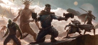 Charlie Wen / The Guardians no.1 / Keyframe for Guardians of the Galaxy 2014 / © 2017 MARVEL
