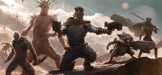 Charlie Wen / The Guardians no.1 / Keyframe for Guardians of the Galaxy 2014 / © 2017 MARVEL