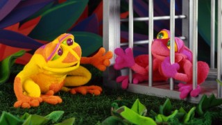 Production still from The Song of the Cloud Forest 1989 / Director: Jim Henson / Image courtesy: The Jim Henson Company