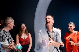 Experiencing the Collection / David Medalla, The Philippines/UK b.1942 / Cloud canyons No.25 1963/2015 / Plexiglass tubing, motor pumps, alloy, water, detergent / Purchased 2014. Queensland Art Gallery | Gallery of Modern Art Foundation / Collection: Queensland Art Gallery | Gallery of Modern Art / © David Medalla