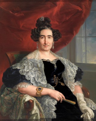 Vicente López Portaña 1772 Valencia – 1850 Madrid / Mrs Delicado de Imaz (La señora de Delicado de Imaz) c.1833 / Oil on canvas / Collection: Museo Nacional del Prado / © Photographic Archive, Museo Nacional del Prado, Madrid