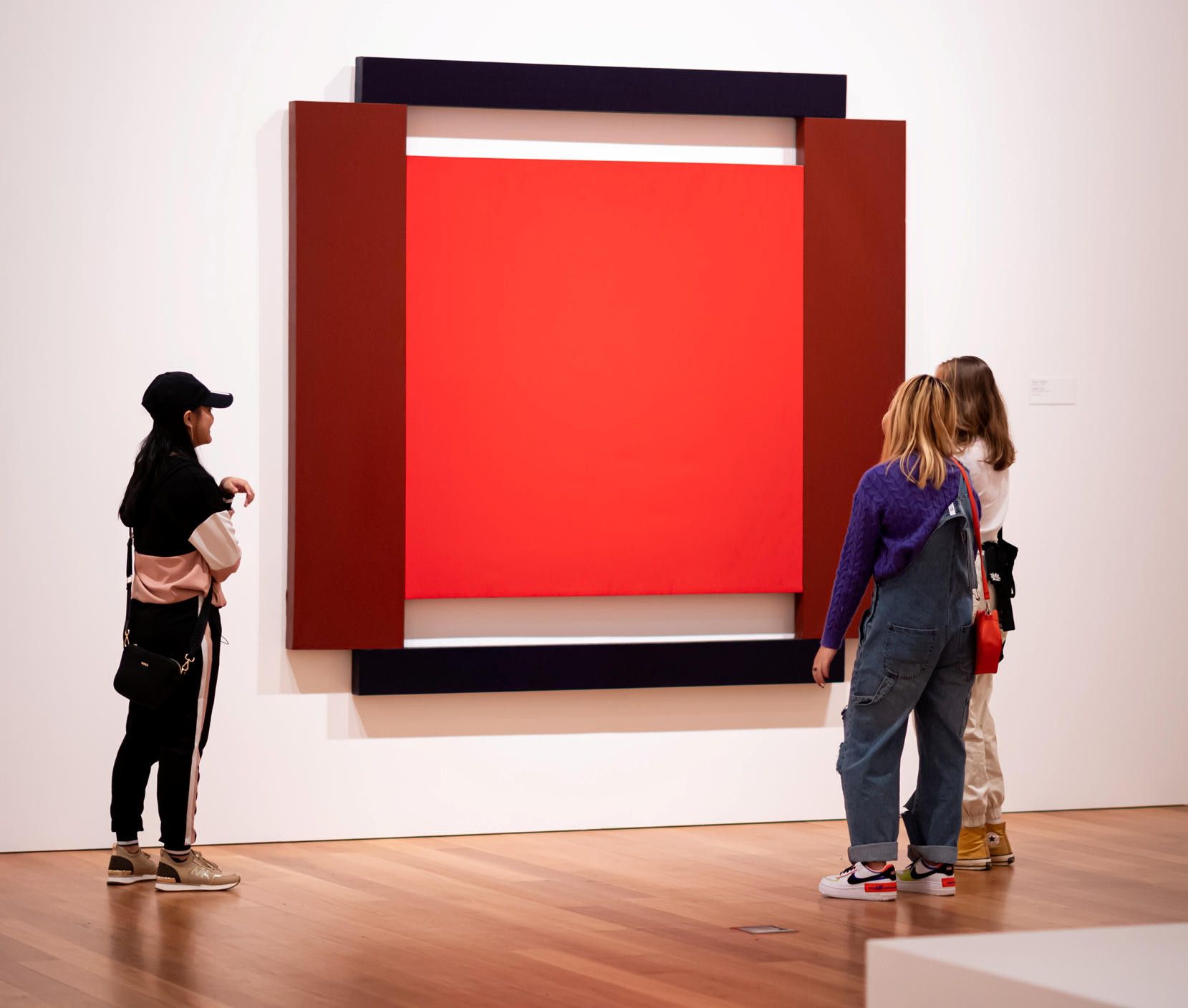 Trevor Vickers, b.1943 / Untitled 1969 / Synthetic polymer paint on canvas / 215 x 230cm / Purchased 1990 / Collection: Queensland Art Gallery | Gallery of Modern Art / © Trevor Vickers 