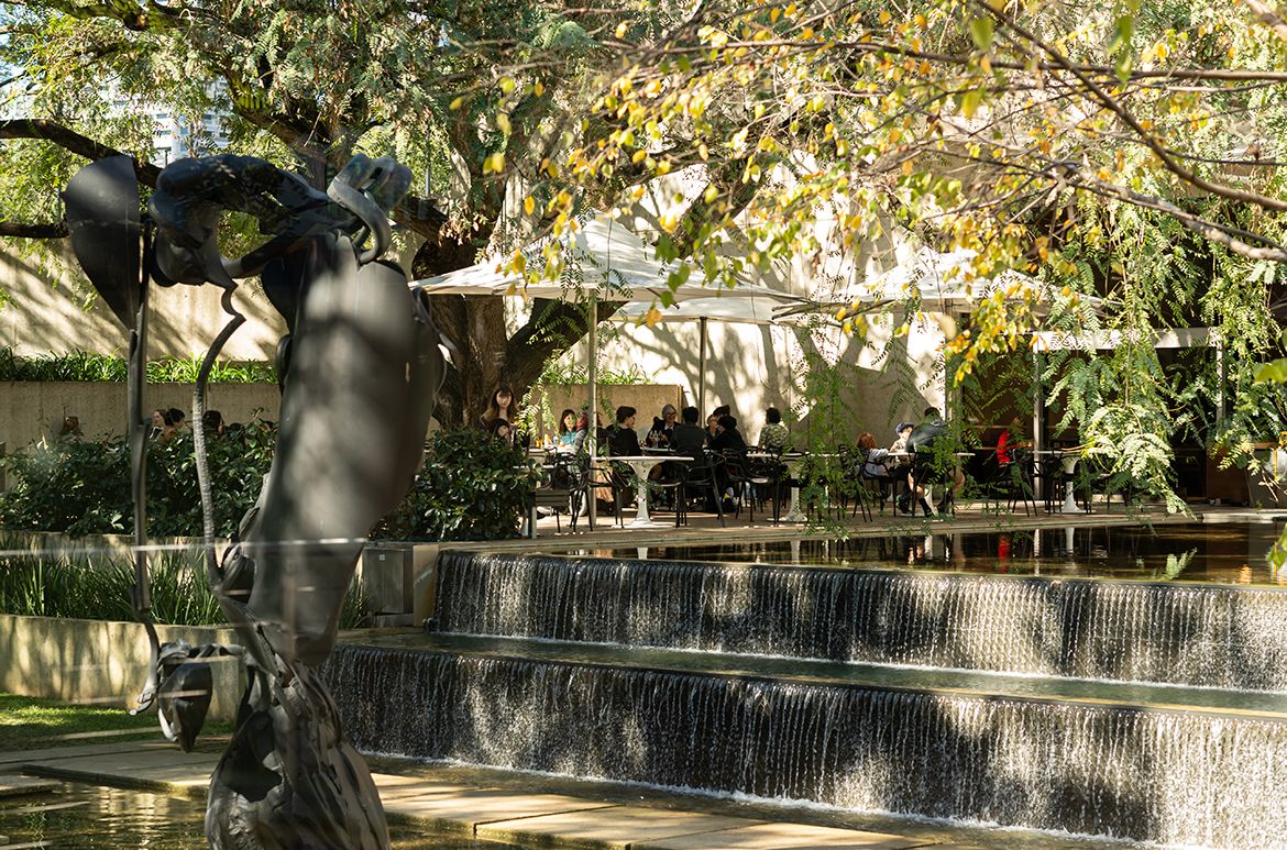 QAG Cafe and Sculpture Courtyard