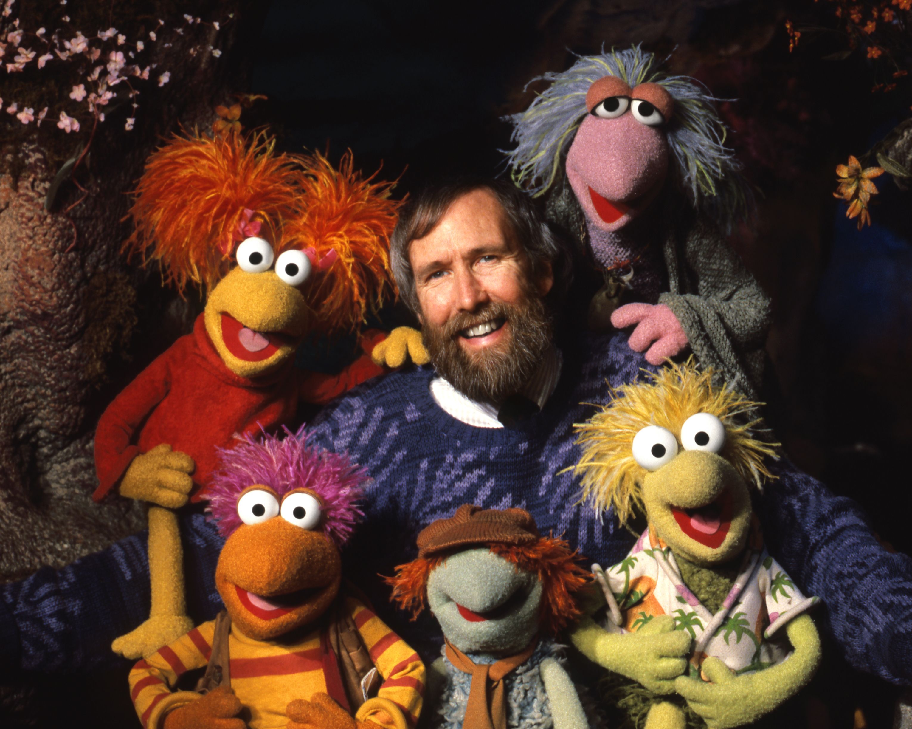 Jim Henson on the set of Fraggle Rock 1983–1987 / Photographer: Bruce Macaulay / © The Jim Henson Company. All Rights Reserved / Image courtesy: The Jim Henson Company